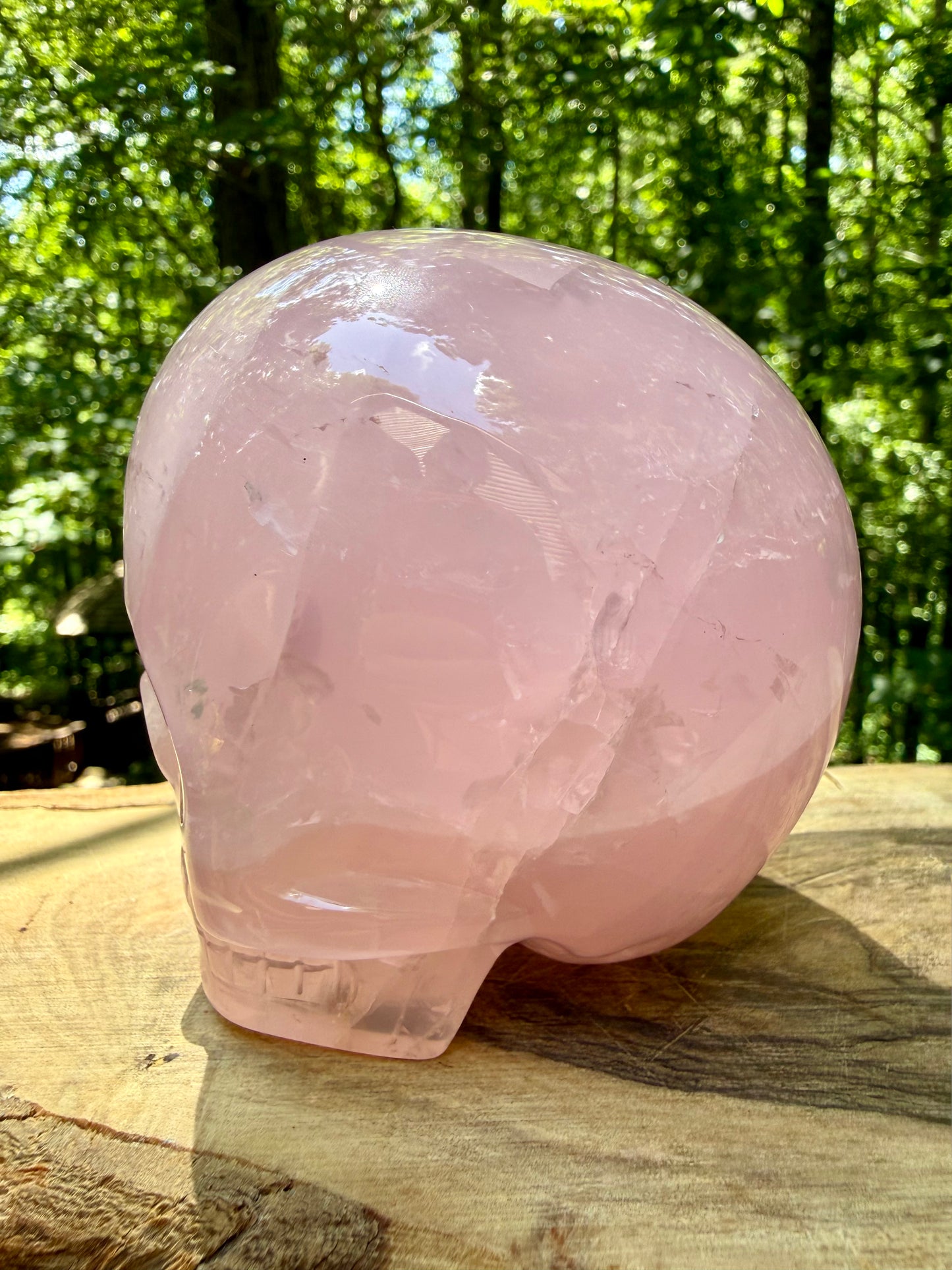 "Joy” Chatoyant Rose Quartz Magical Child by Leandro De Souza
