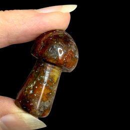 Load image into Gallery viewer, Fascia Jasper Mini Mushrooms