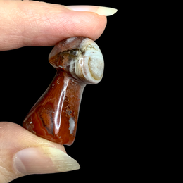 Load image into Gallery viewer, Fascia Jasper Mini Mushrooms