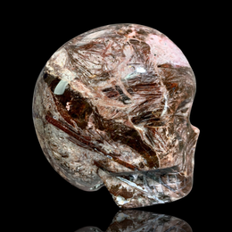 Load image into Gallery viewer, Fascia Jasper Magical Child Skull Carved by Leandro De Souza