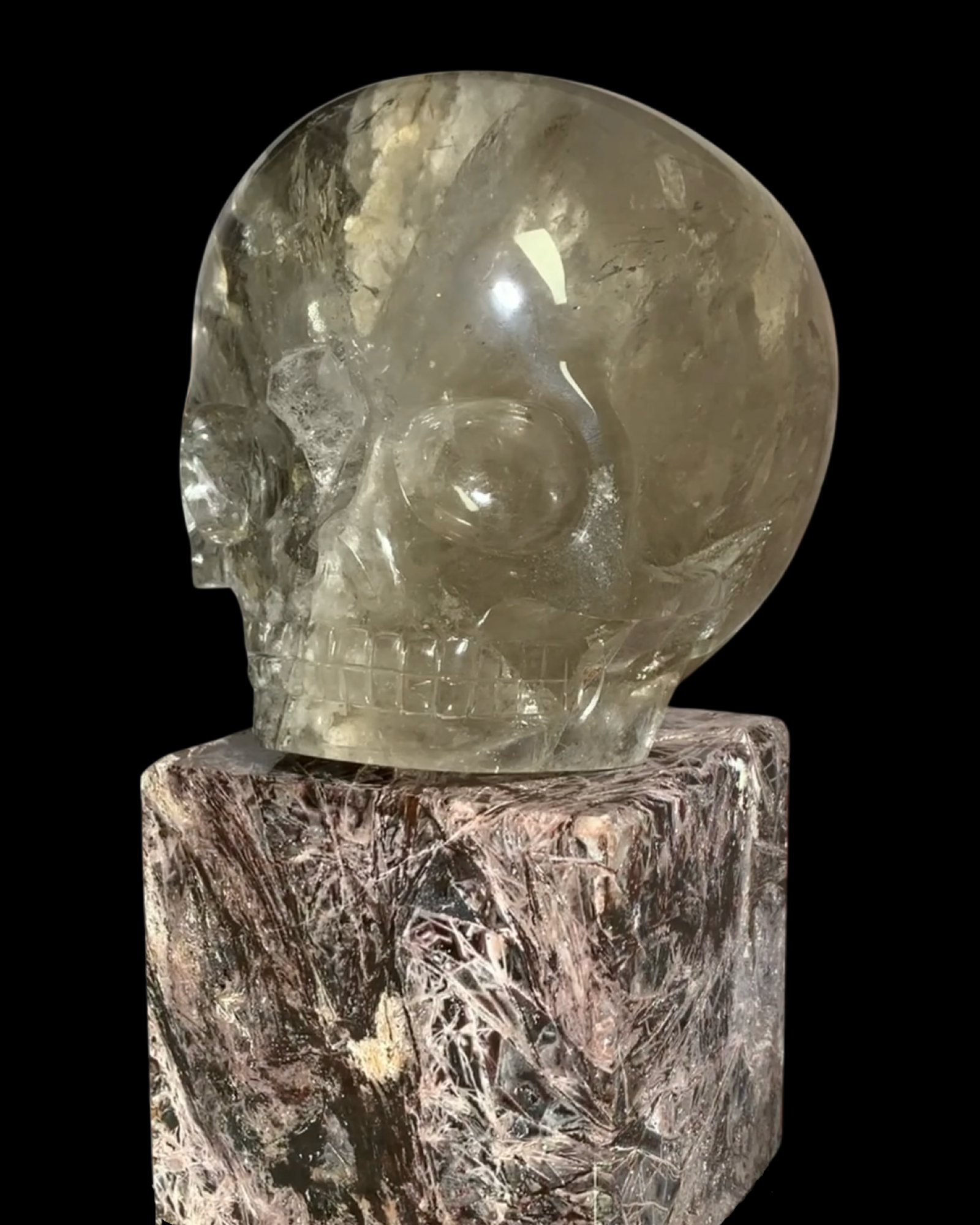 Leandro De Souza Master Skull-100#1 Lodolite Magical Child with Leandro De Souza Master Skull-100#1 Lodolite Magical Child with