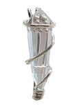 Load image into Gallery viewer, Clear Quartz Vogel Style Pendant