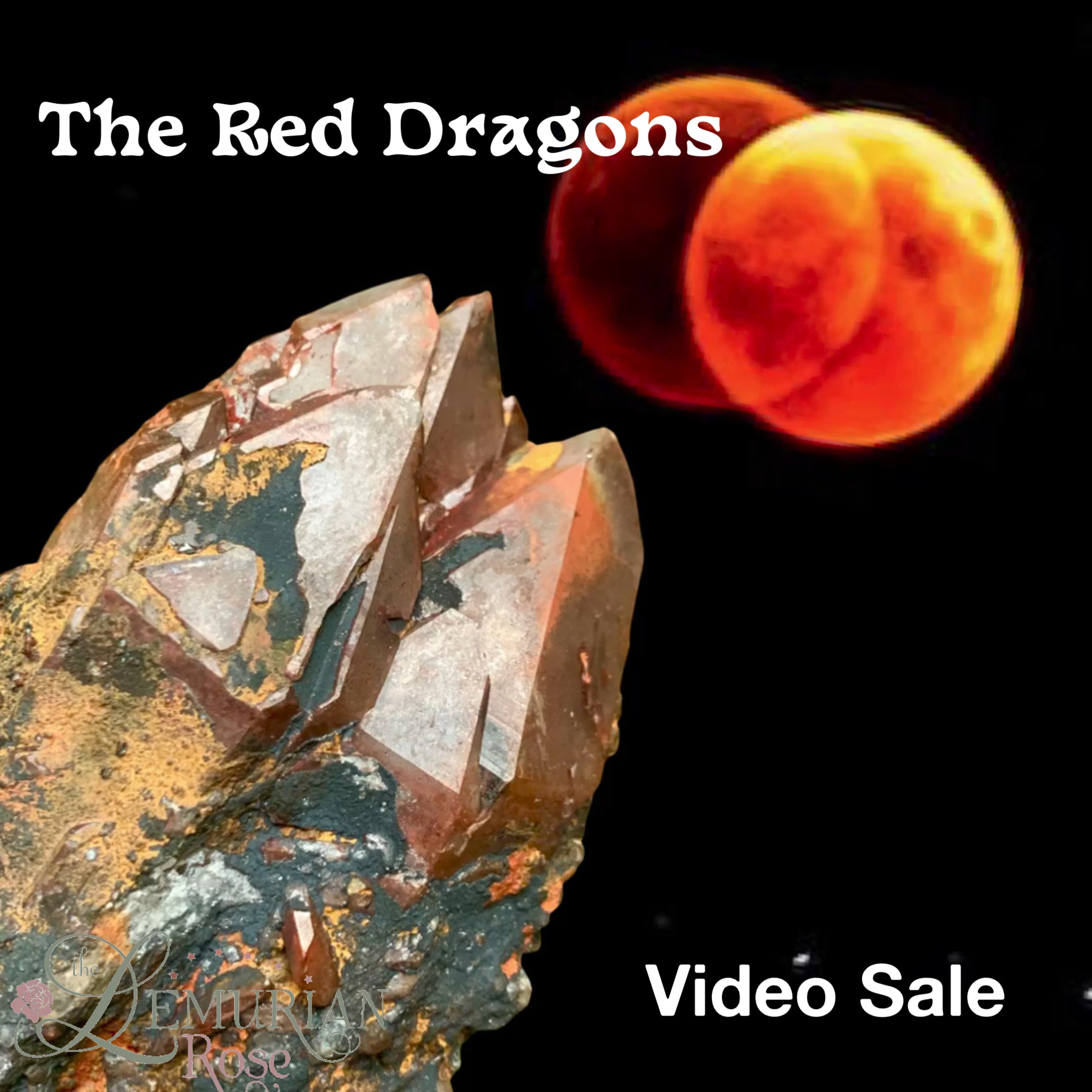 The Red Dragons-Priced as marked – The Lemurian Rose