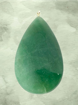 Load image into Gallery viewer, Green Aventurine Drop Pendant
