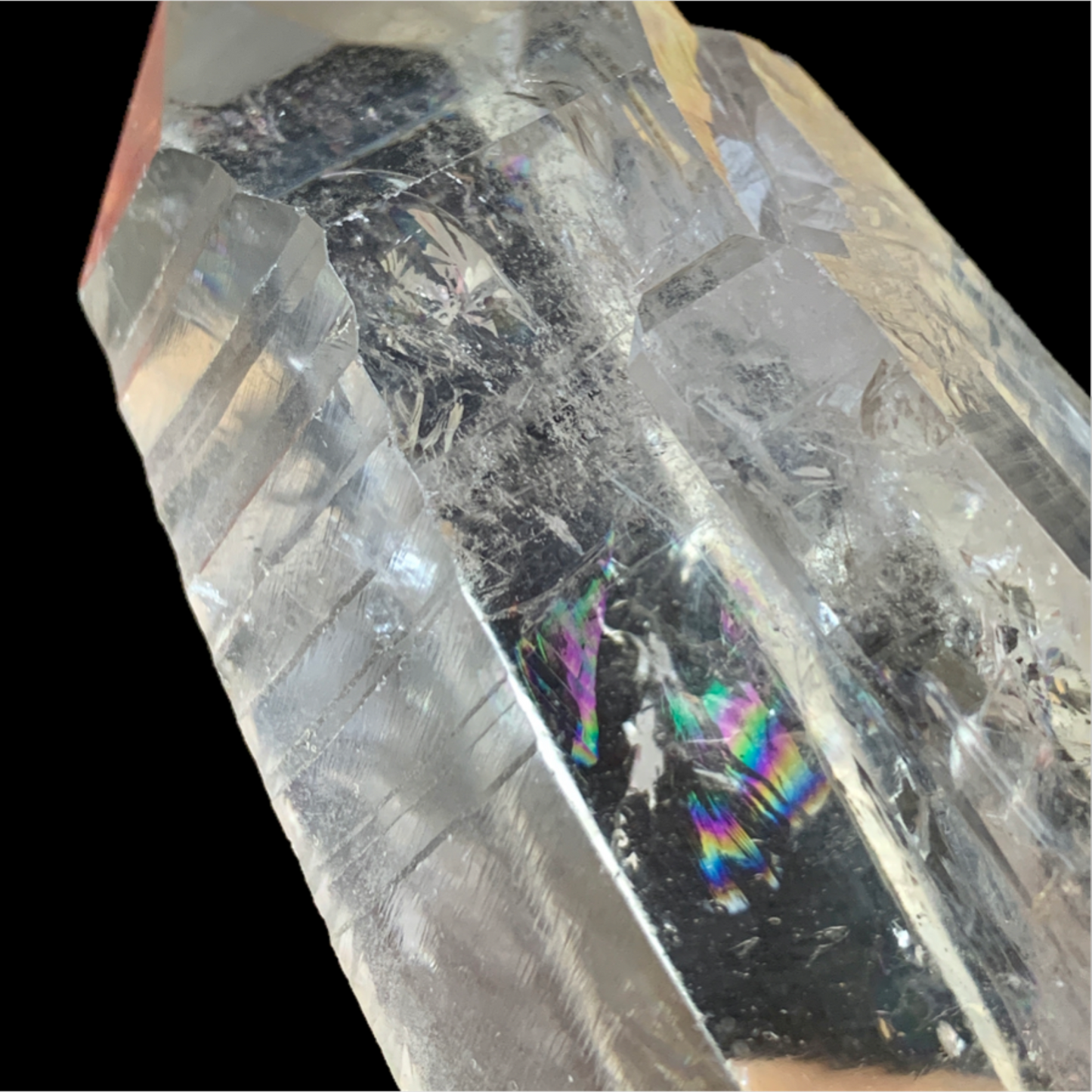 Natural Lemurian Soulwrap Twin-Watcher