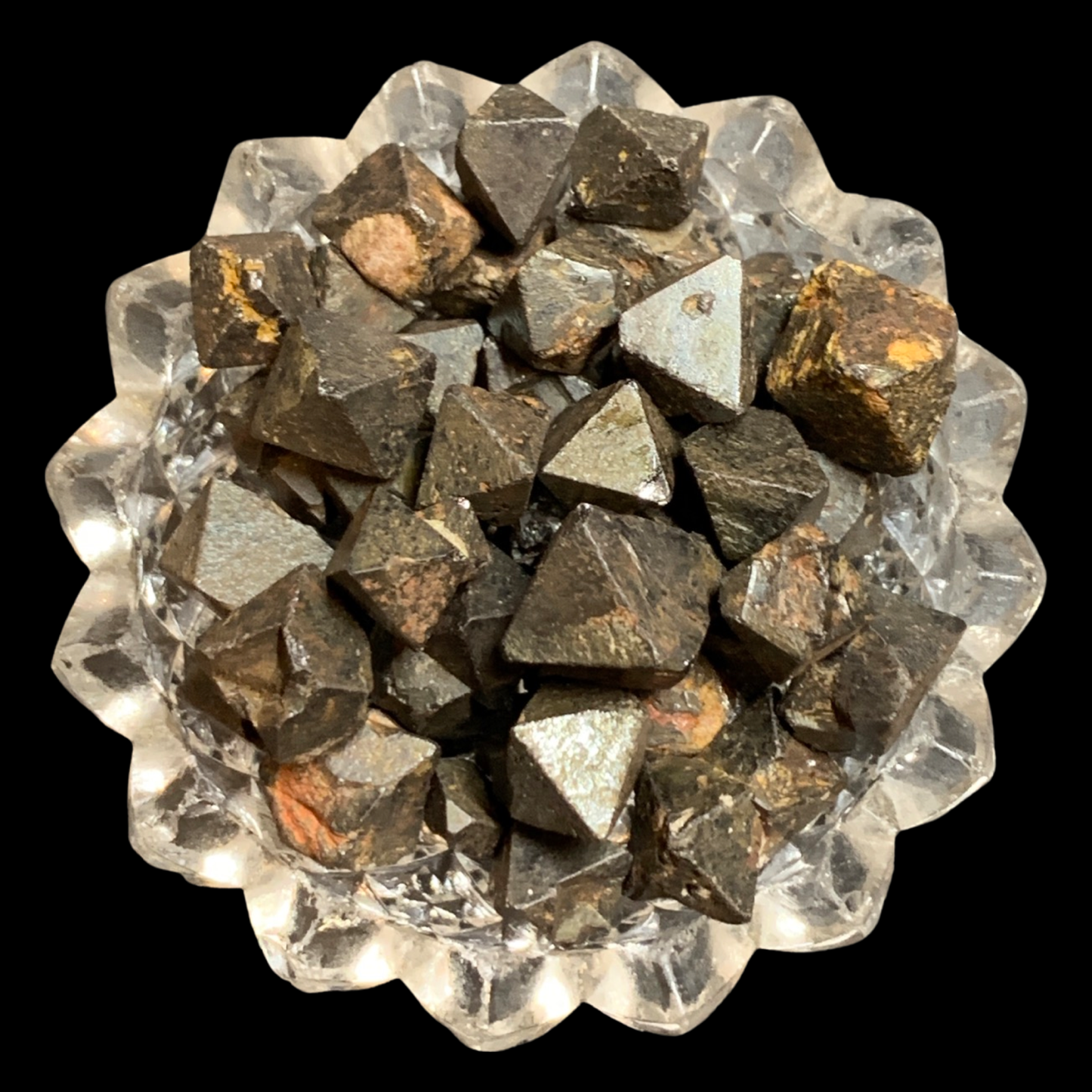 BACK IN STOCK- lower price too! Magnetite Octahedrons-20 gram bag