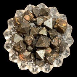 Load image into Gallery viewer, Magnetite Octahedrons-20 gram bag