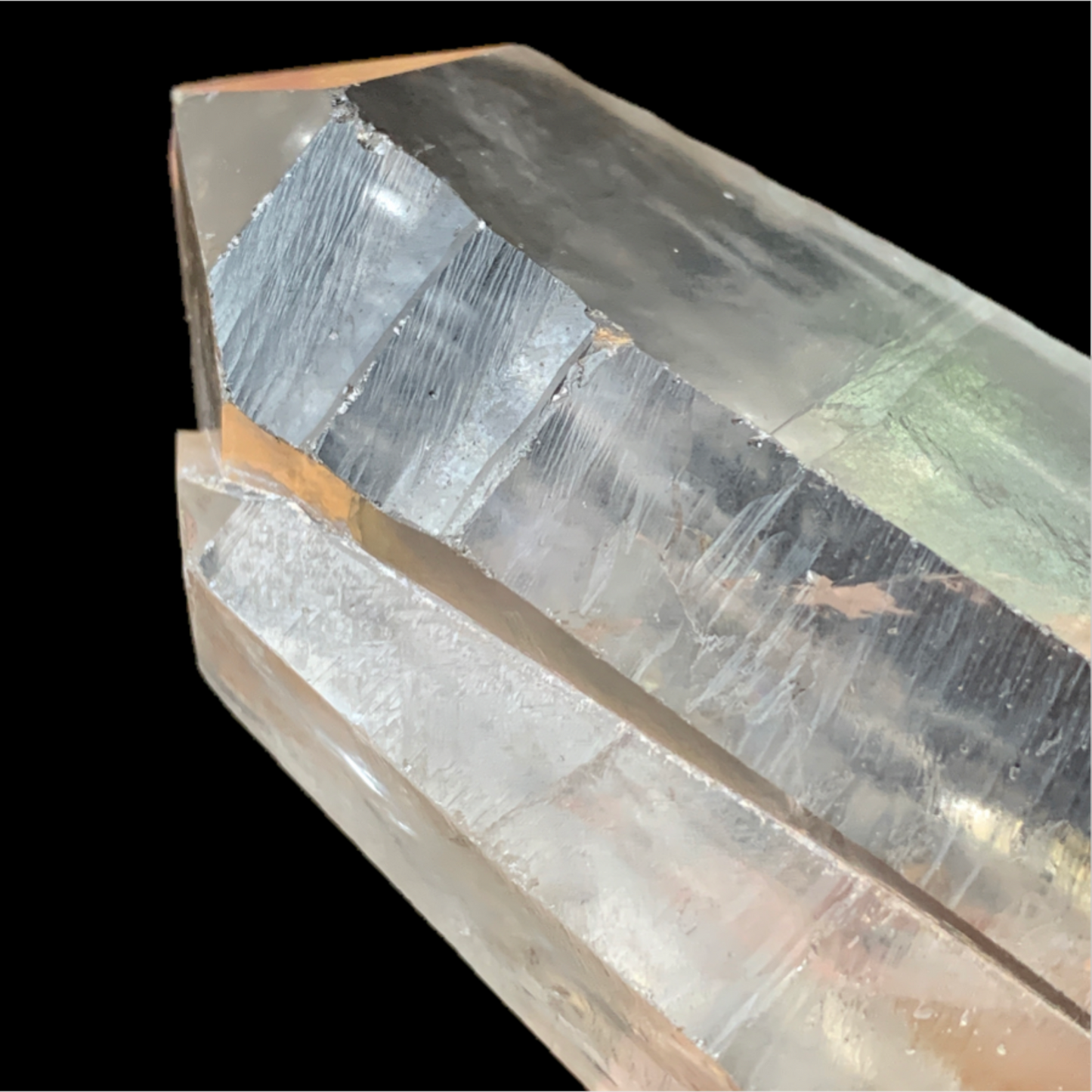 Natural Lemurian Soulwrap Twin-Watcher