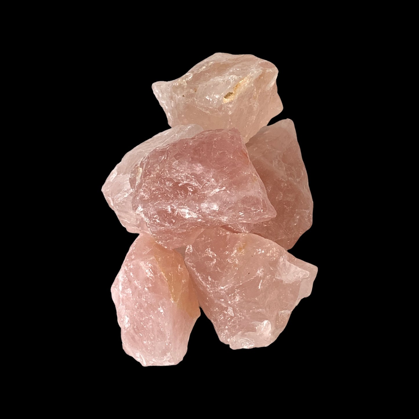Gemmy Rough Rose Quartz-Large