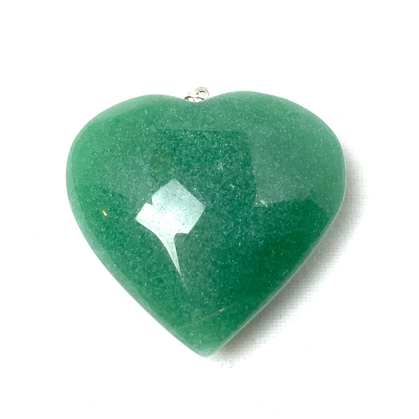 Green Aventurine Heart Pendant
