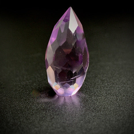 Amethyst Faceted Drops