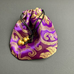 Load image into Gallery viewer, Brocade Medicine Bag