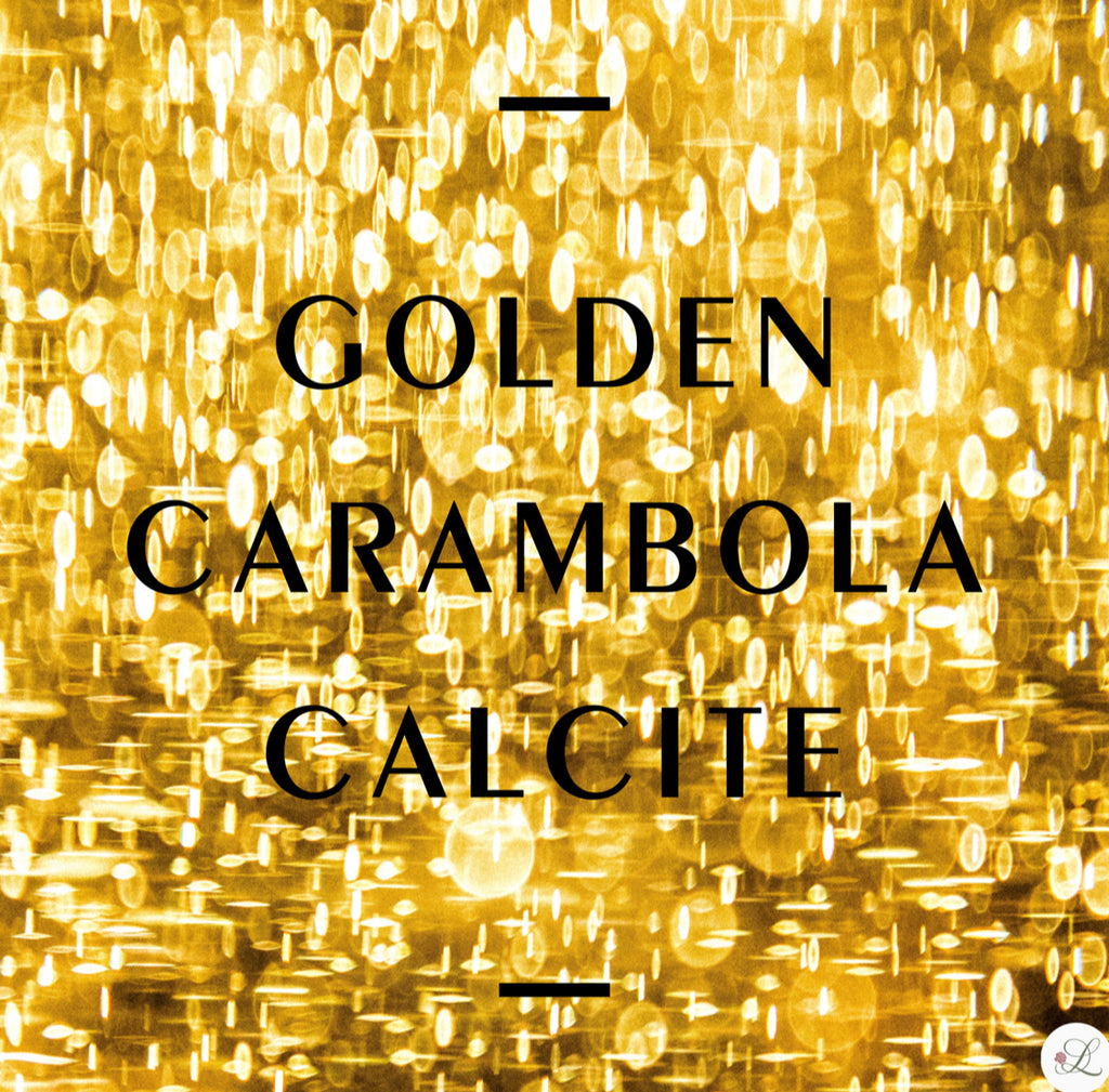 Golden Carambola Calcite