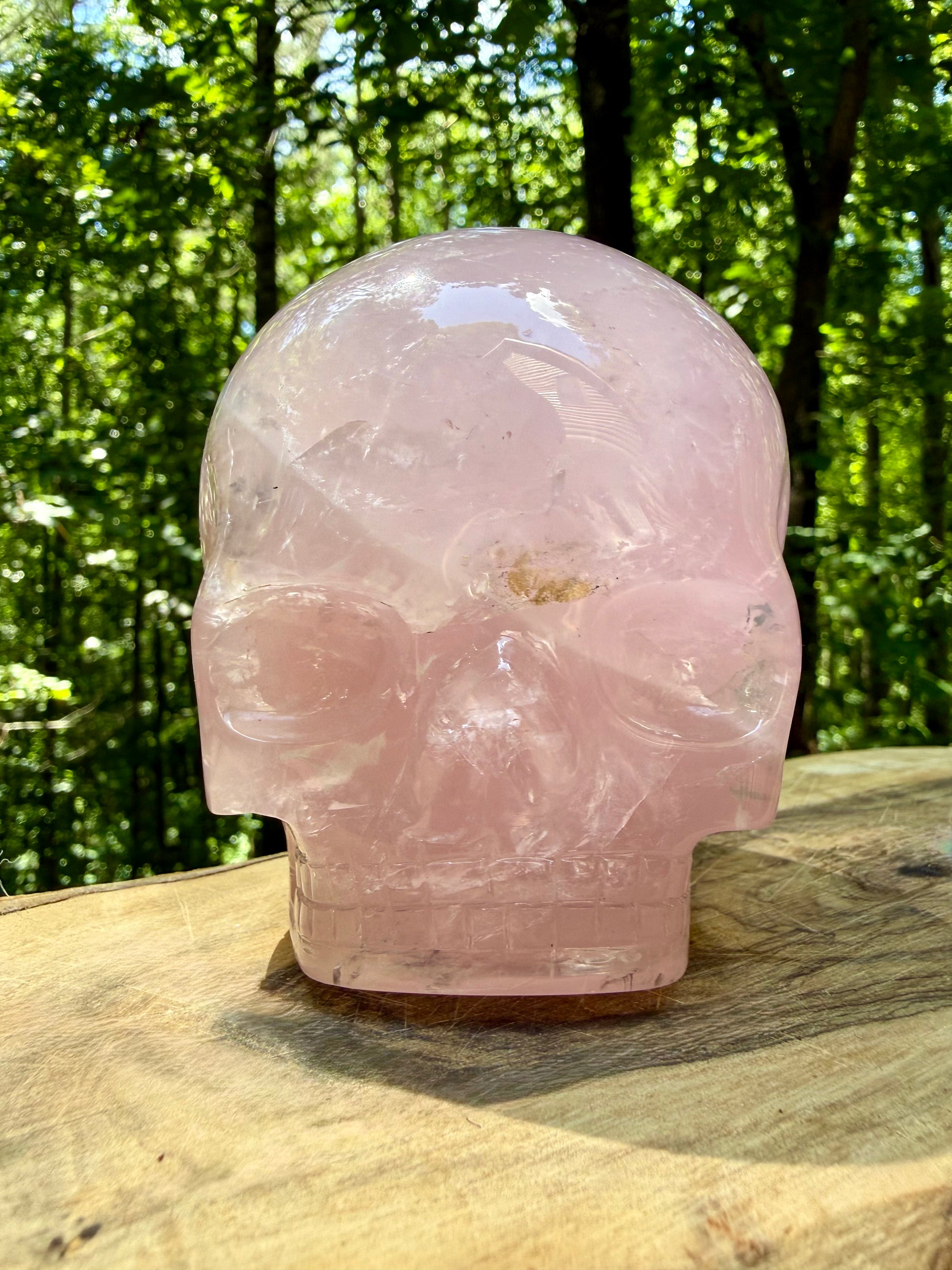 "Joy” Chatoyant Rose Quartz Magical Child by Leandro De Souza