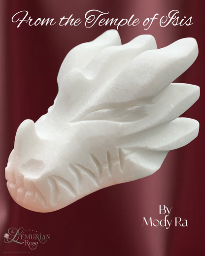 Isis Temple Marble Dragon by Mody Ra