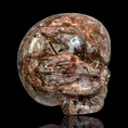 Load image into Gallery viewer, Fascia Jasper Magical Child Skull Carved by Leandro De Souza
