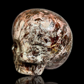 Load image into Gallery viewer, Fascia Jasper Magical Child Skull Carved by Leandro De Souza
