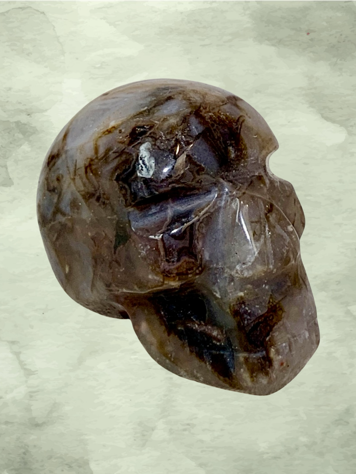 Fascia Jasper Mini Skulls