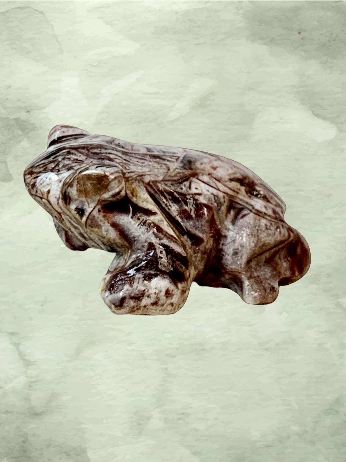 Fascia Jasper Mini Frogs