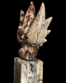 Load image into Gallery viewer, Leandro De Souza 100#1 Fascia Jasper Dragon "Drakon"

