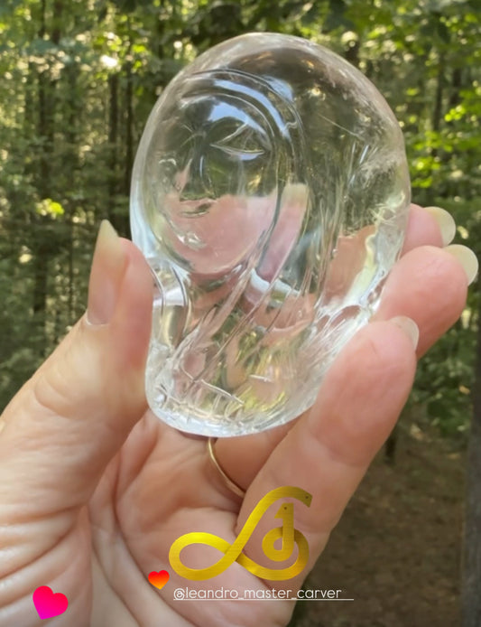 Leandro Jesus/Mary/skull palmstones