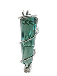 Load image into Gallery viewer, Siberian Green Quartz Vogel Style Pendant
