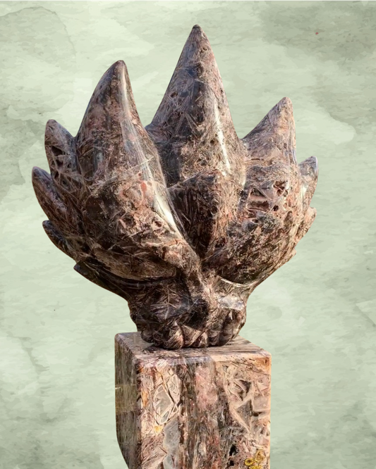 Leandro De Souza 100#1 Fascia Jasper Dragon "Drakaina"