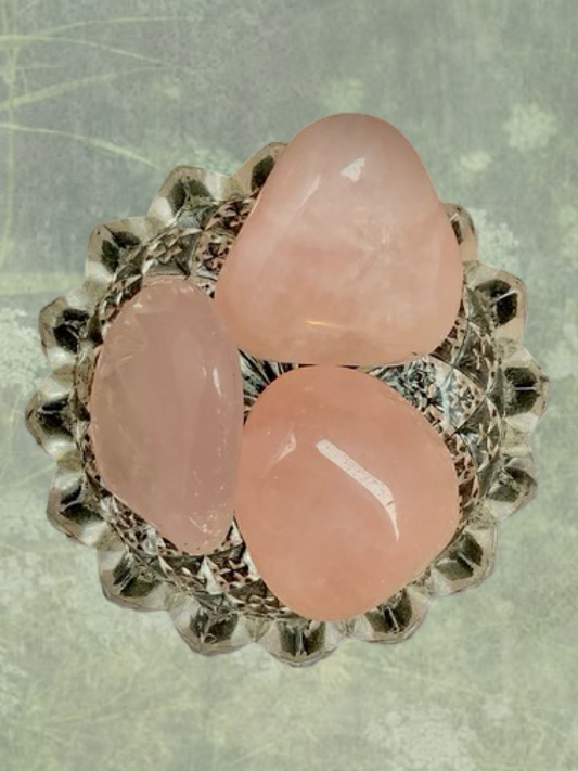 Rose Quartz Tumbles-Gemmy