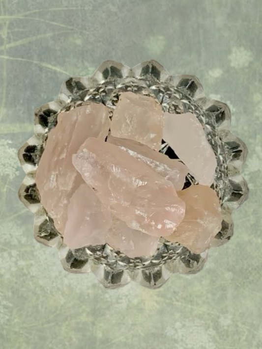 Rose Quartz— Gemmy Rough