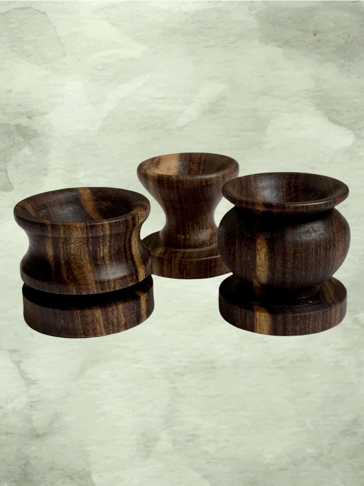 Artisan Carved Sphere Stands-10 different woods!