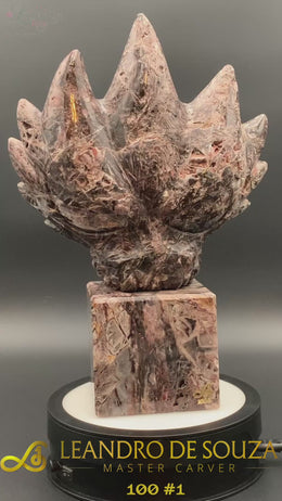 Load and play video in Gallery viewer, Leandro De Souza 100#1 Fascia Jasper Dragon "Drakaina"
