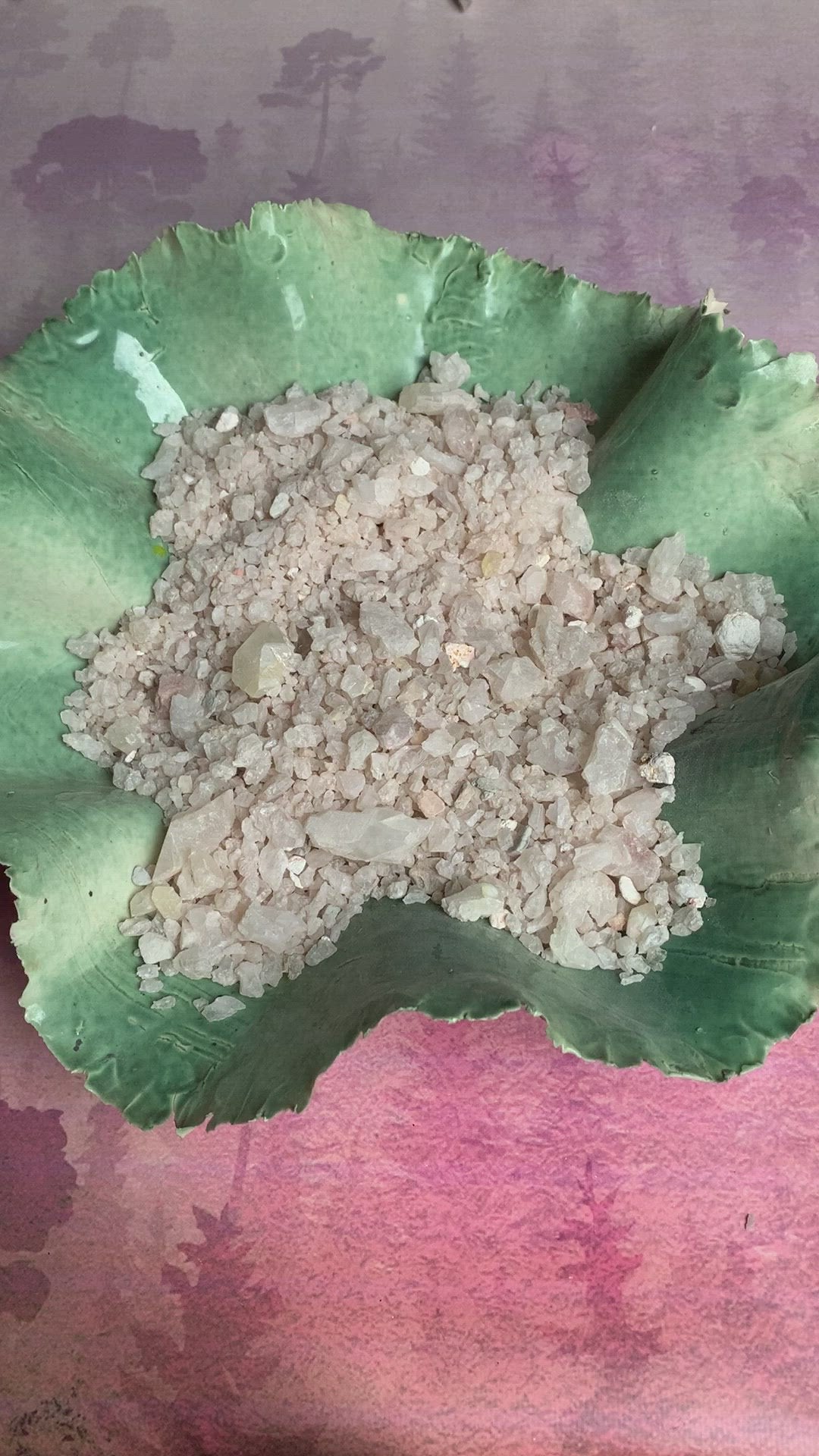 Lemurian "Sand", pink - bagged quantities