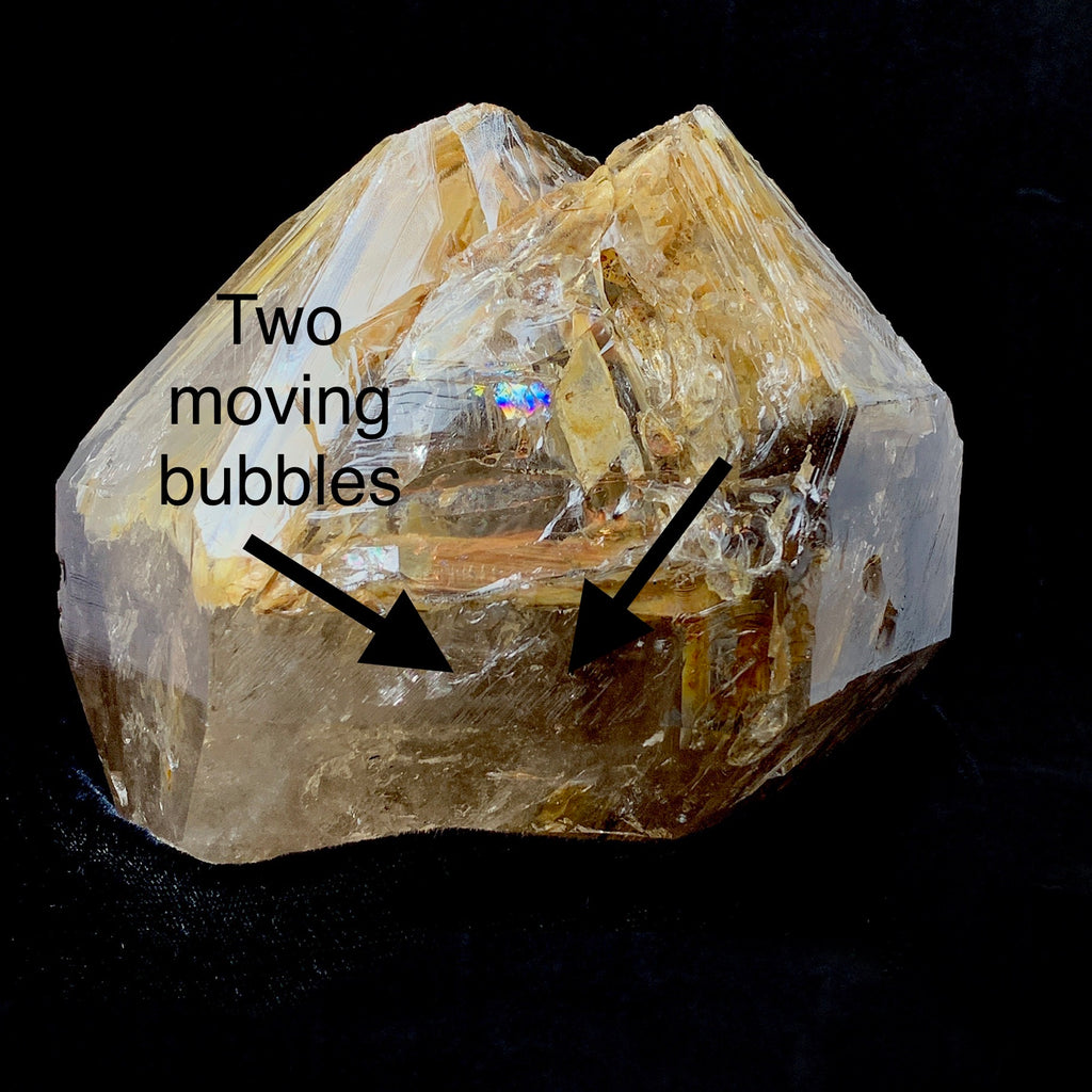 Huge Devic Temple Fenster Quartz With Moving Bubbles