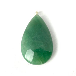 Load image into Gallery viewer, Green Aventurine Drop Pendant
