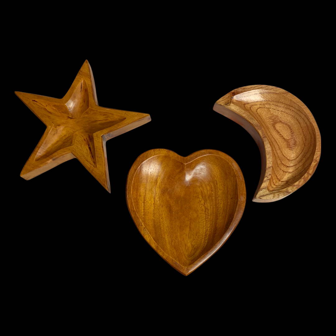 Hand Carved Offering Bowls