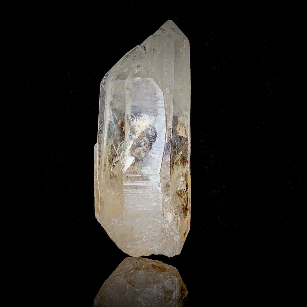 Smoky Pink Lemurian Soulmate Triplet with Manifestations