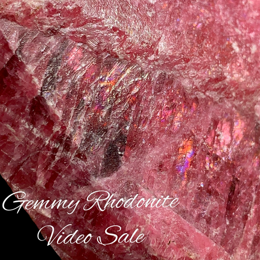 B 135 Gemmy Rhodonite